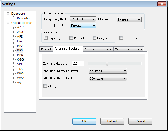 convert ape to wma